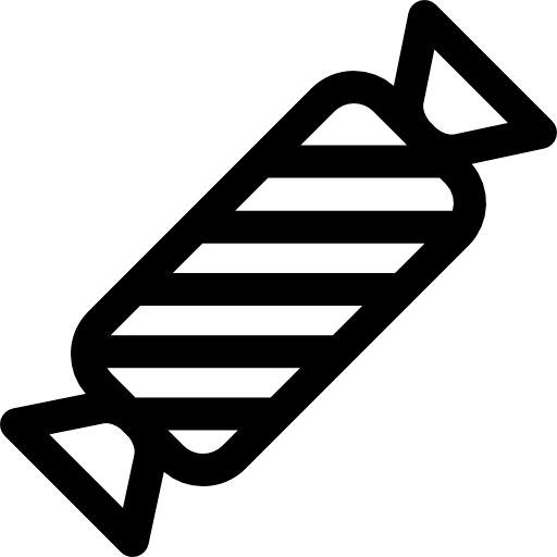 사탕 Basic Rounded Lineal icon