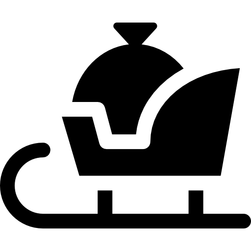 Sledge Basic Rounded Filled icon