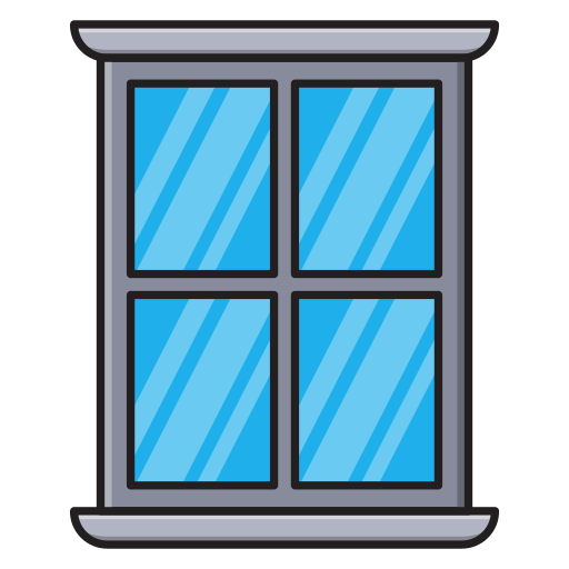 창문 Generic color lineal-color icon