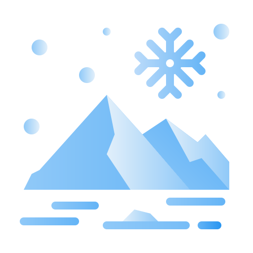 Mountain Generic gradient fill icon