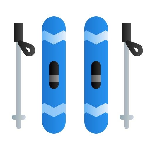ski Generic gradient fill icoon