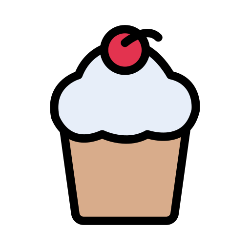 Muffin Generic color lineal-color icon