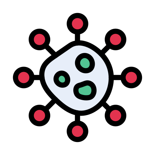 wirus Generic color lineal-color ikona