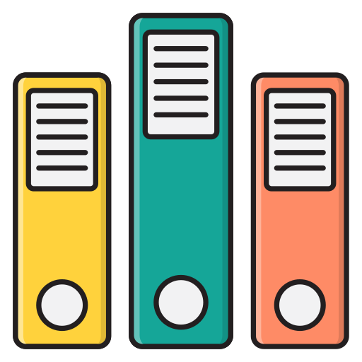 書類 Generic color lineal-color icon