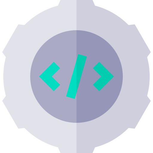 Code Basic Straight Flat icon