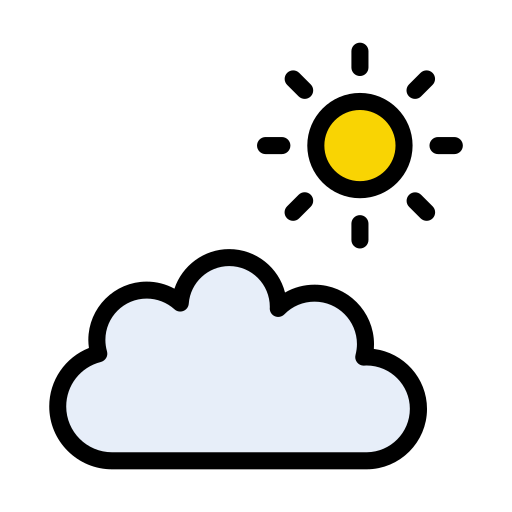 雲 Generic color lineal-color icon
