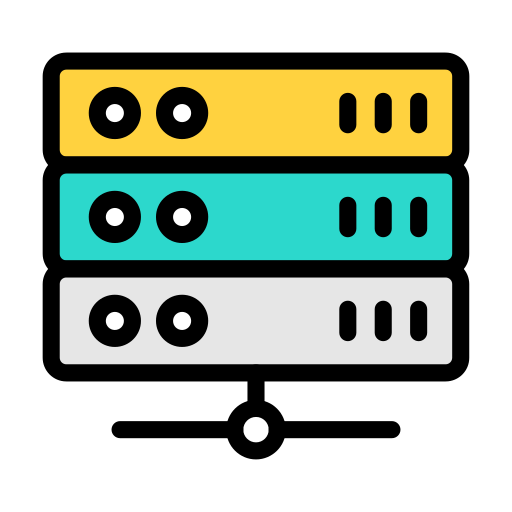 データベース Generic color lineal-color icon