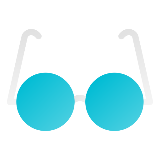 Glasses Generic gradient fill icon