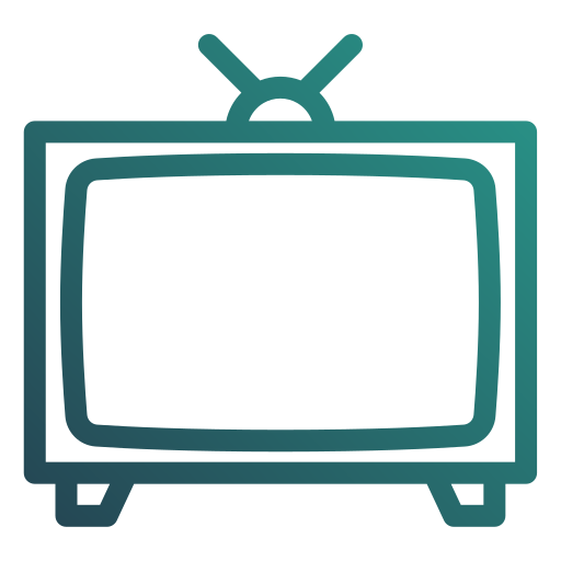 Tv Generic gradient outline icon