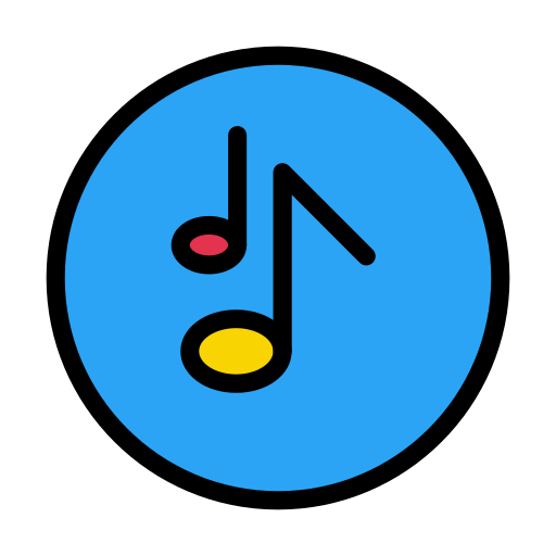 música Generic color lineal-color icono