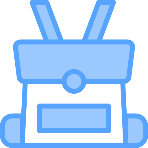 rucksack Catkuro Blue icon