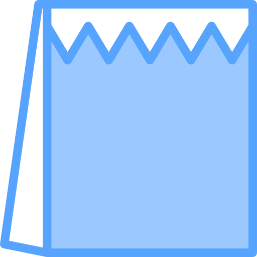 bolsa de papel Catkuro Blue icono