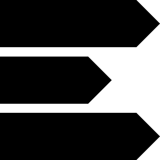 diagramme à bandes Basic Straight Filled Icône