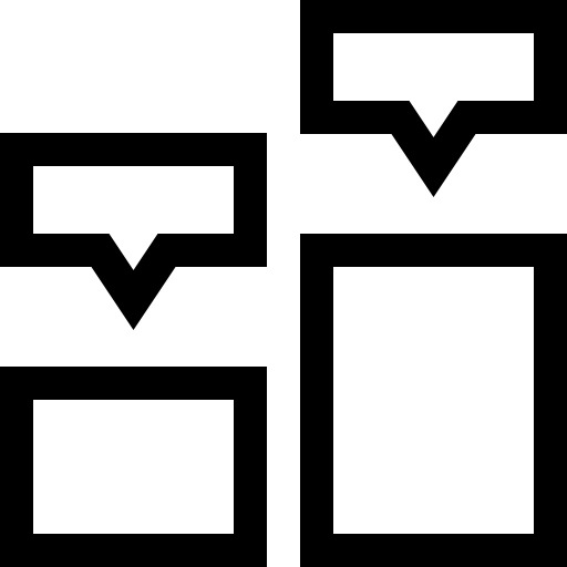 gráfico de barras Basic Straight Lineal icono