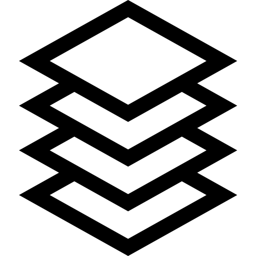 레이어 Basic Straight Lineal icon