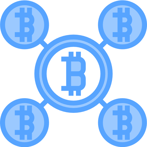 bitcoin Catkuro Blue icoon