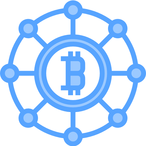 Bitcoins Catkuro Blue icon