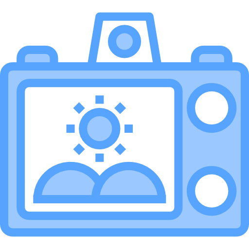 cámara fotográfica Catkuro Blue icono