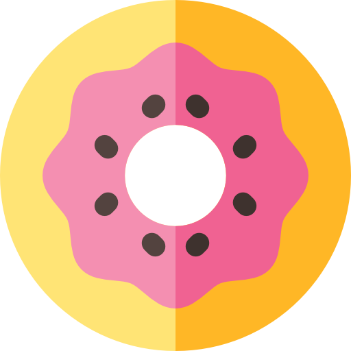 donut Basic Rounded Flat Icône