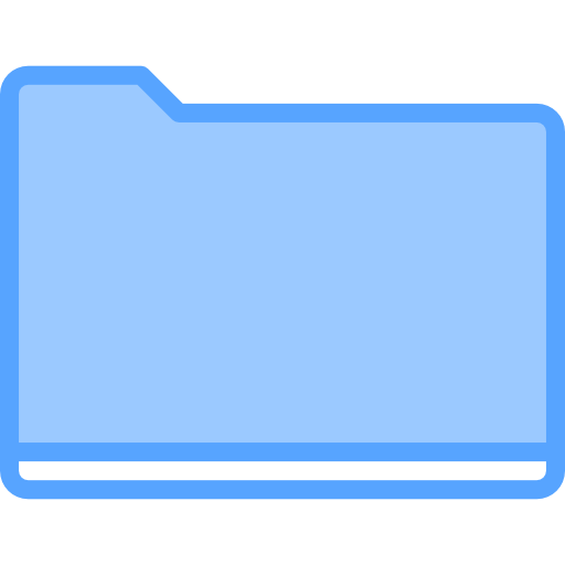 폴더 Catkuro Blue icon