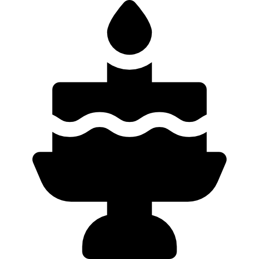 kuchen Basic Rounded Filled icon