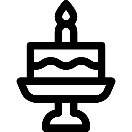 pastel Basic Rounded Lineal icono