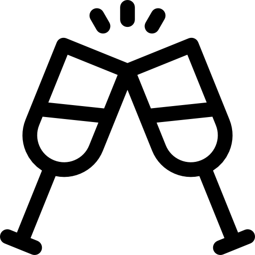 tostada Basic Rounded Lineal icono