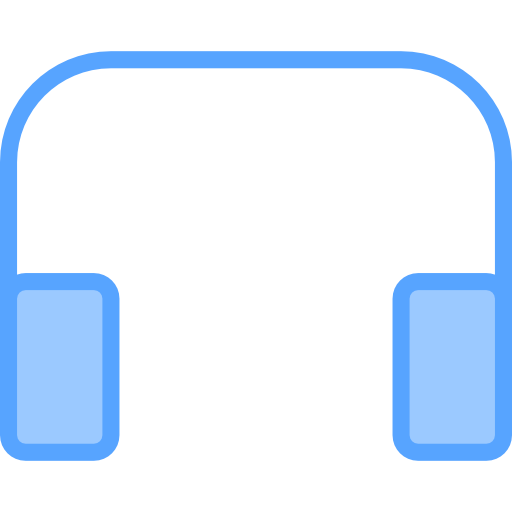 Headphone Catkuro Blue icon