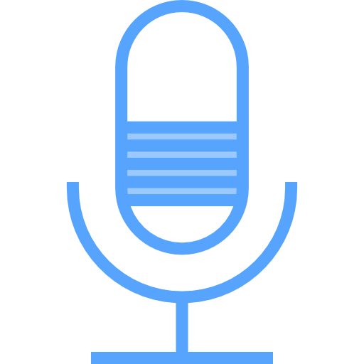 microphone Catkuro Blue Icône