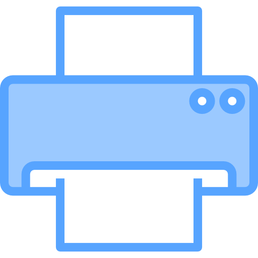 인쇄기 Catkuro Blue icon