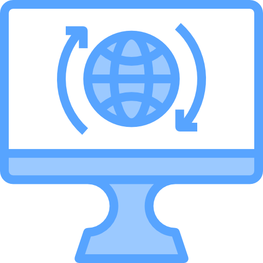 インターネット Catkuro Blue icon