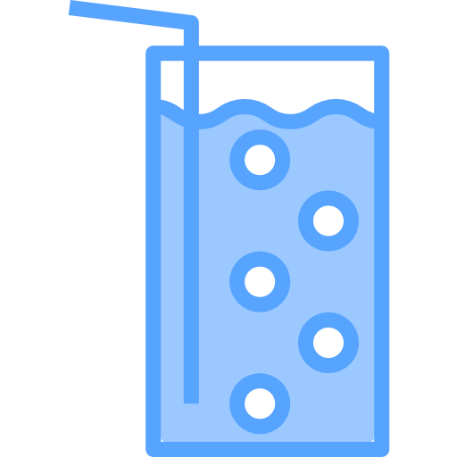 verre d'eau Catkuro Blue Icône