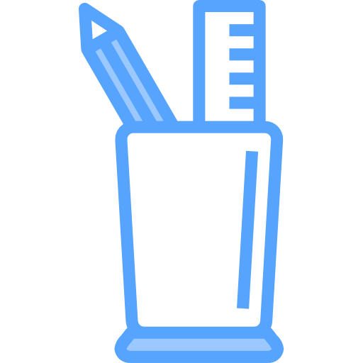 Pencil case Catkuro Blue icon