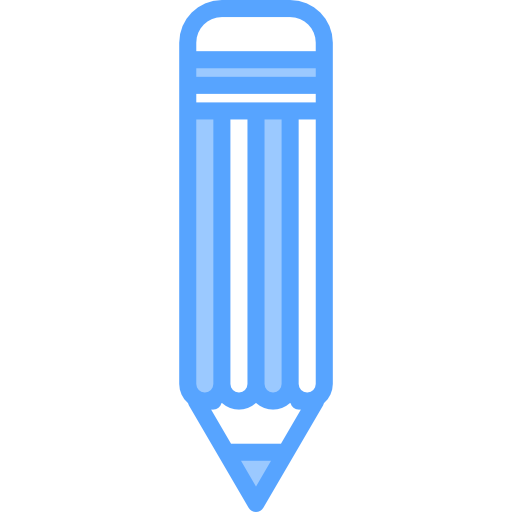 Pencil Catkuro Blue icon