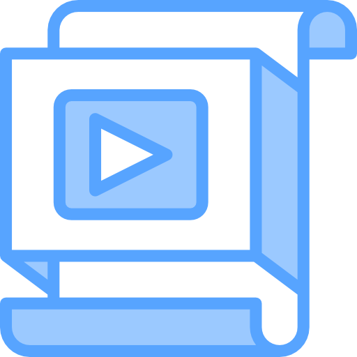 Video player Catkuro Blue icon