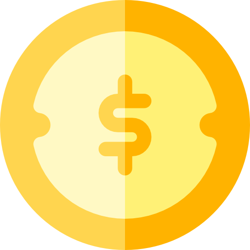Dollar symbol Basic Rounded Flat icon