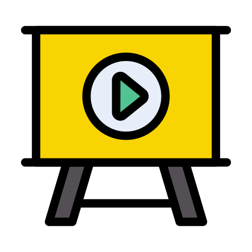 video Generic color lineal-color icon