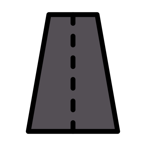 Road Generic color lineal-color icon