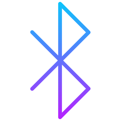 bluetooth Generic gradient outline icono