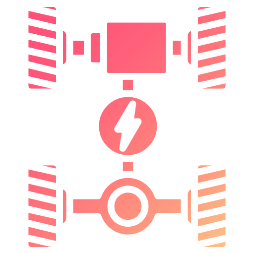 バッテリーの充電 Generic gradient fill icon