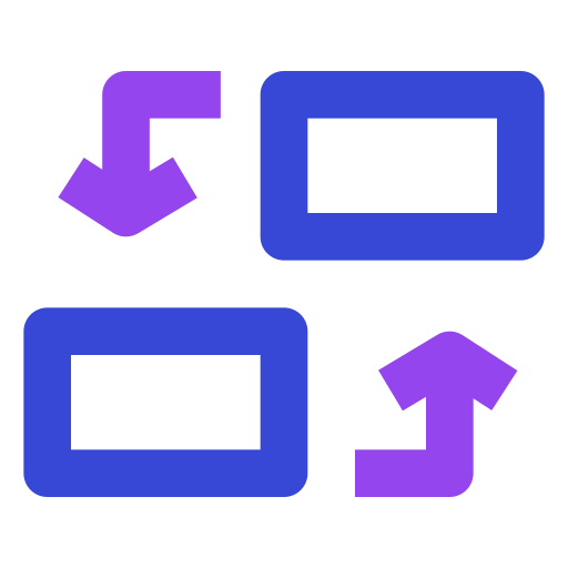 wisselkantoor Generic color outline icoon