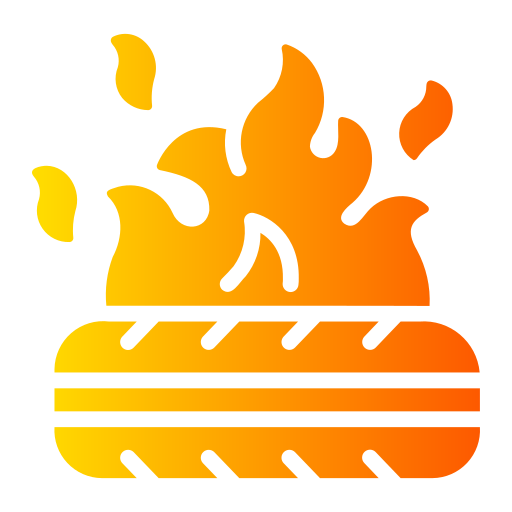 Burning Generic gradient fill icon