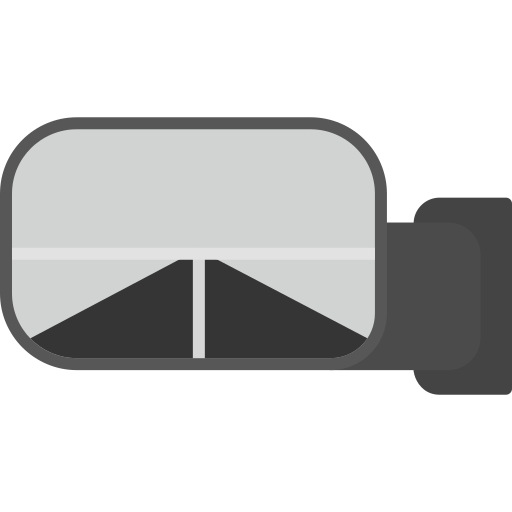 Wing mirror Generic color fill icon