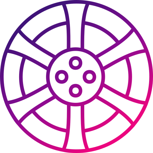 바퀴 Generic gradient outline icon