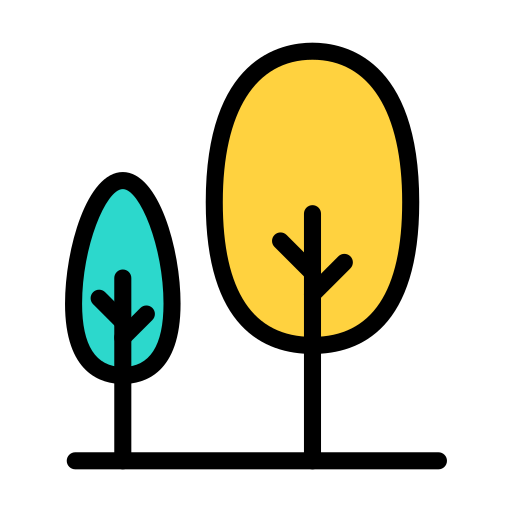 공원 Generic color lineal-color icon