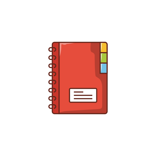 Book Generic color lineal-color icon