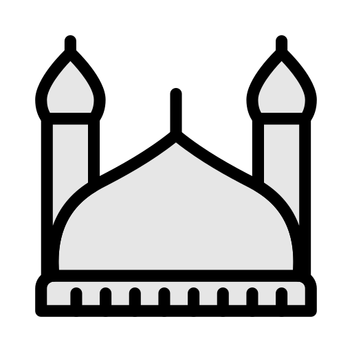 moschea Generic color lineal-color icona