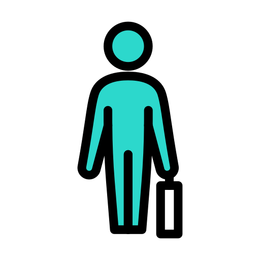 Man Generic color lineal-color icon