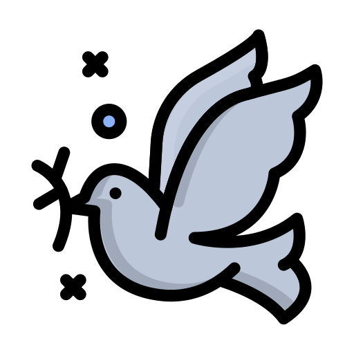 paz Generic color lineal-color icono