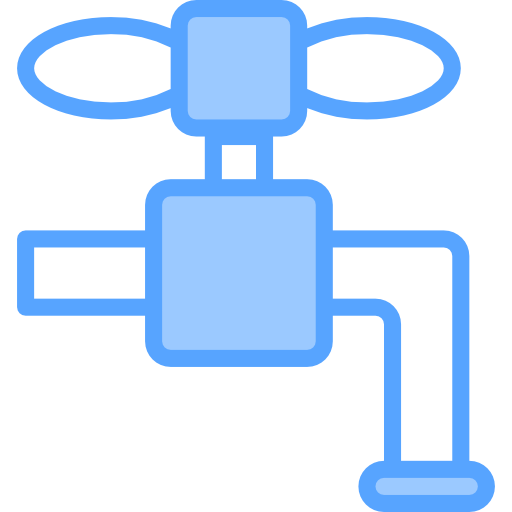 Faucet Catkuro Blue icon
